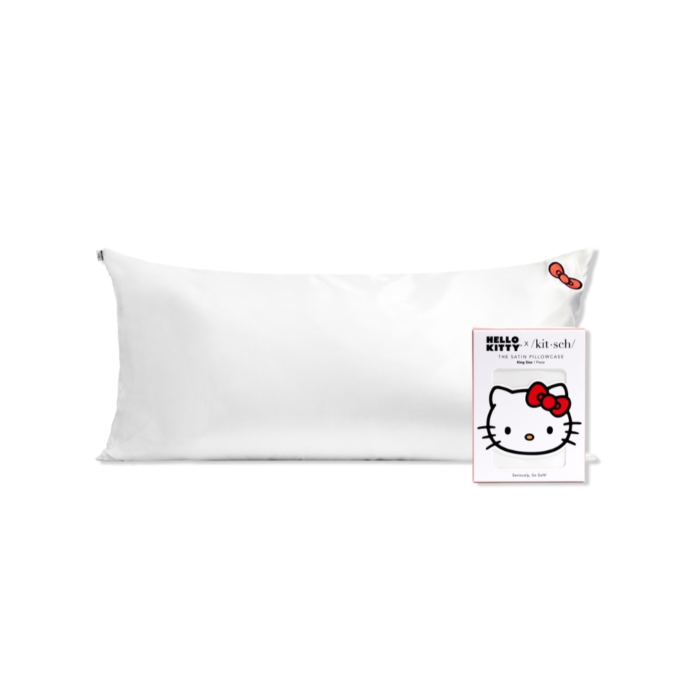 Hello Kitty White and Red Bedding Pillow